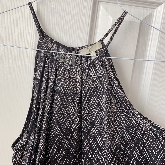 Joie Black and White Graphic Silk Top - Picture 8 of 8